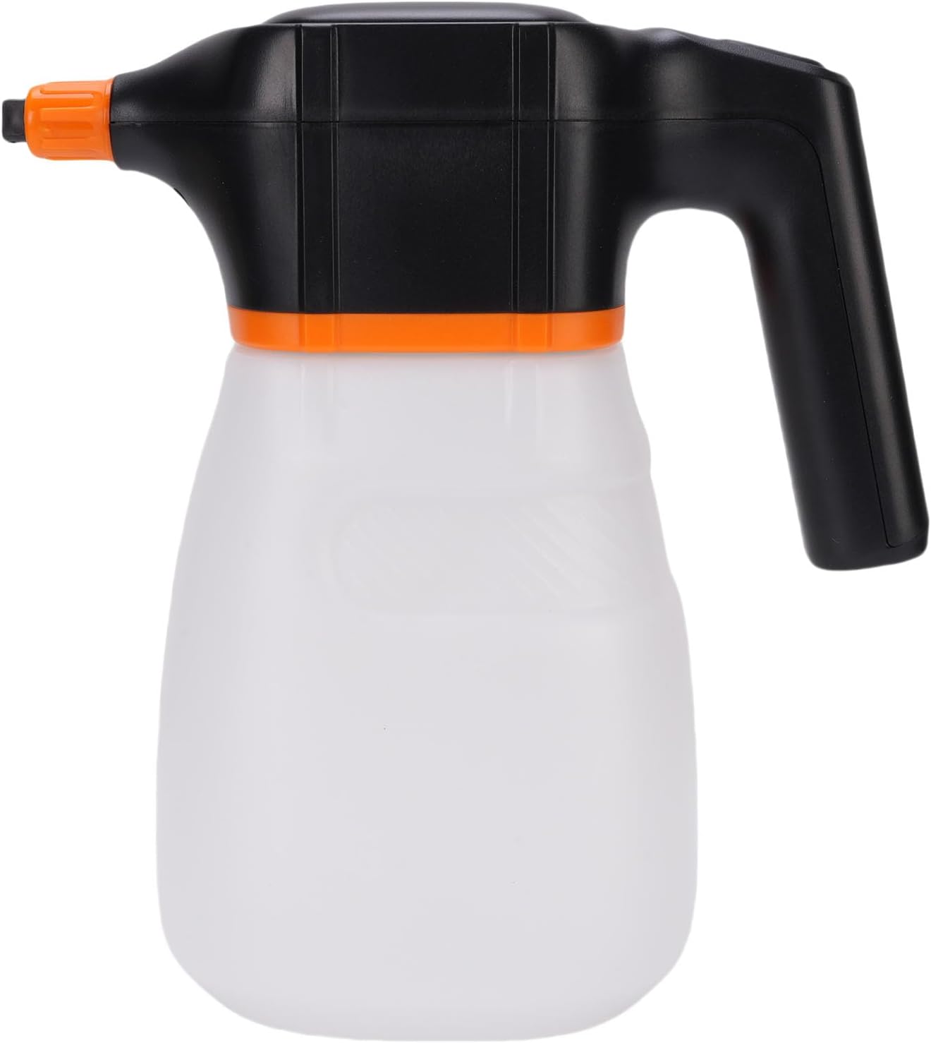 Electric Foam Sprayer, PP PE Construction, High Pressure Foam for Car Washing and Gardening, 2L Capacity Rechargeable Cordless Design (White)