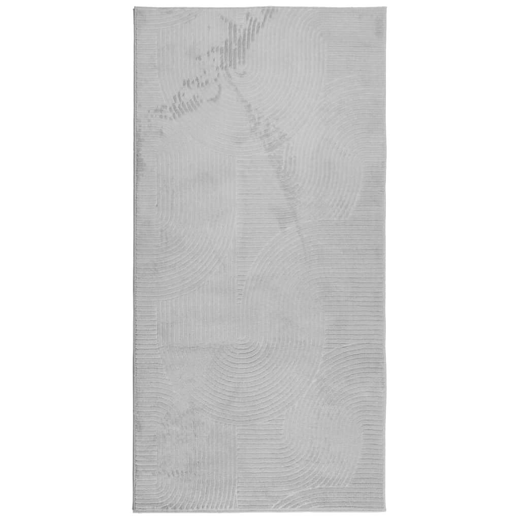 Tapis IZA Poils Courts Style scandinave Gris 100x200 cm,Maison & Jardin,Décorations,Tapis,3.75 kg-375451