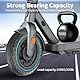 BANGTING 2PCS 10x2.125 schlauchloser Reifen für Scooter - Passend für Modelle: 8.5x2.0, 8½x2, 50-75-6.1, 10×2.0, 10×2-6.1, 10×2(54-152) | Felgengröße prüfen: 6,5-6,65 Durchmesser & 1,26-1,34 Breite
