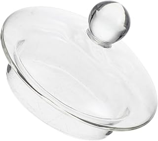 Zerodeko Tea Kettle Teapot Lid Filter Cover Glass High Borosilicate Tea Pitcher