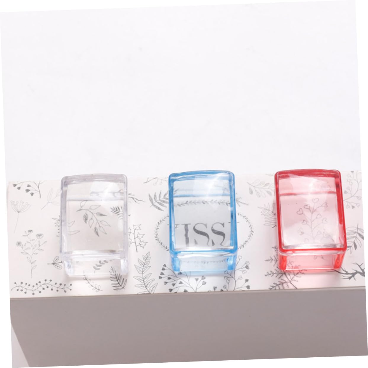 FRCOLOR 15 Piezas sello de uñas estampador de uñas de doble cabeza kit de sellos de diseño de uñas juego de uñas juegos de uñas manicura bricolaje estampadores estampador de manicura clavo