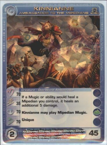 TC Digital Games KINNIANNE Chaotic Premium Edition Season 1 Super Rare Gold Foil Card & Unused Code (Random Stats)