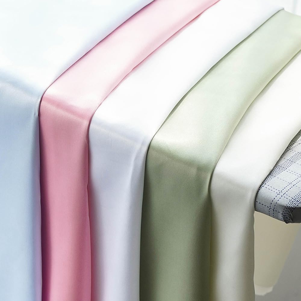 2 metri x 150 cm di tessuto in raso, tessuto in raso al metro per cucito, tessuto in raso decorativo tinta unita per abbigliamento, cucito per moda, abbigliamento, regalo, artigianato