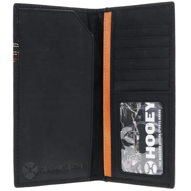 HOOey Leather Men's Rodeo Wallet (Ranger - Black)2