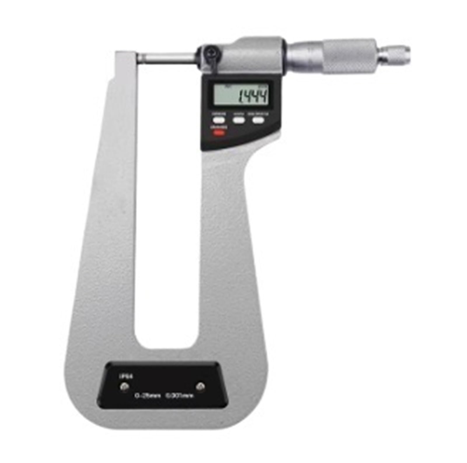 Digital Display Deep Bow Frame Micrometer 211-273 0-25 * 150mm Measuring Plate Thickness Deep Span Micrometer