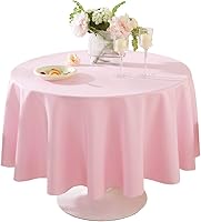 Vista 32 de Craft & Party, mantel de poliéster redondo, 120 in