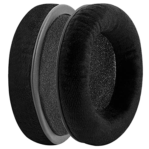 Geekria Comfort Velour Repuestos Almohadillas para Beyerdynamic DT440, DT770, DT790/797/860/880/990, DT990PROx/ T/5P/70/90, HS 200/400/800, MMX300, RSX700 Auriculares (Negro) miniatura 2