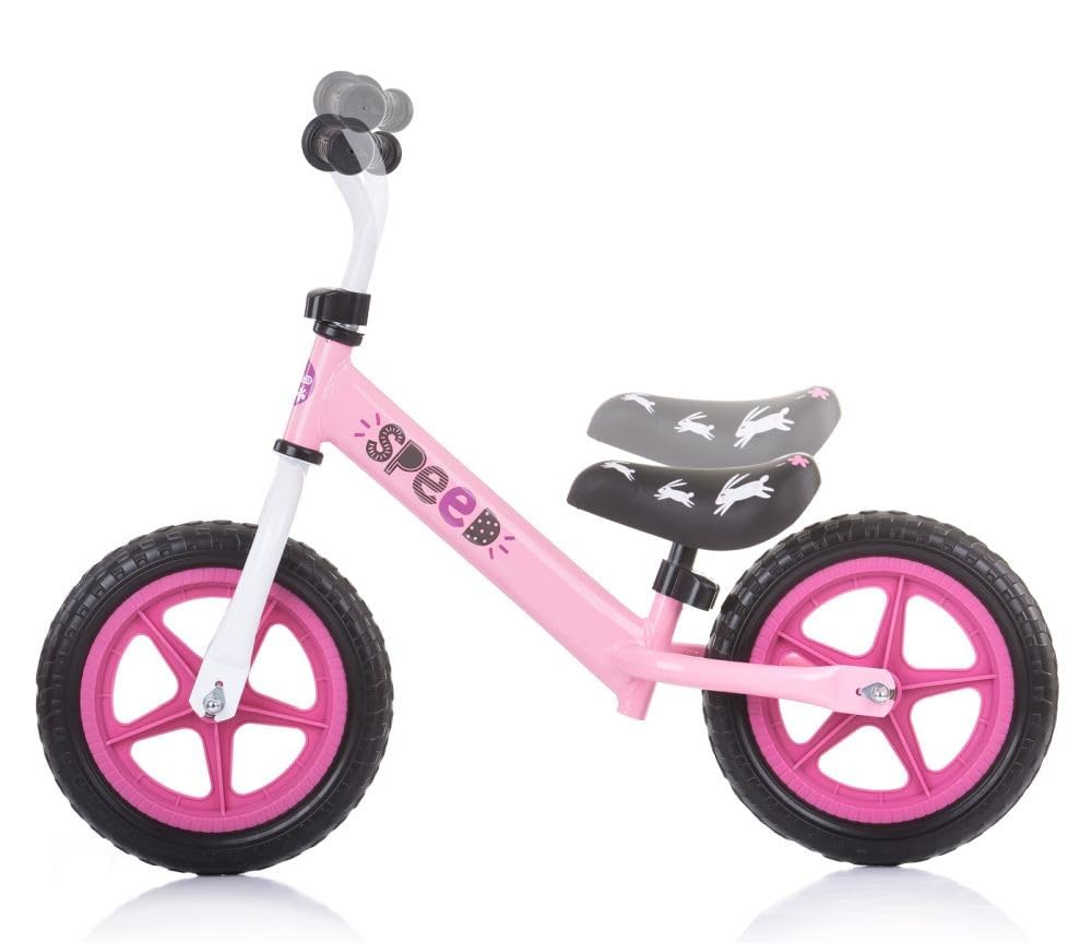 Chipolino, Speed Wheel 12 Inch Rubber Grip Handlebar Seat Height Adjustable Colours Pink
