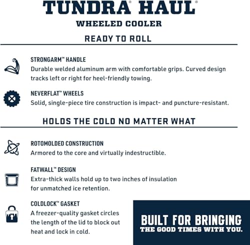 Image of YETI Tundra Haul Portable Wheeled Cooler