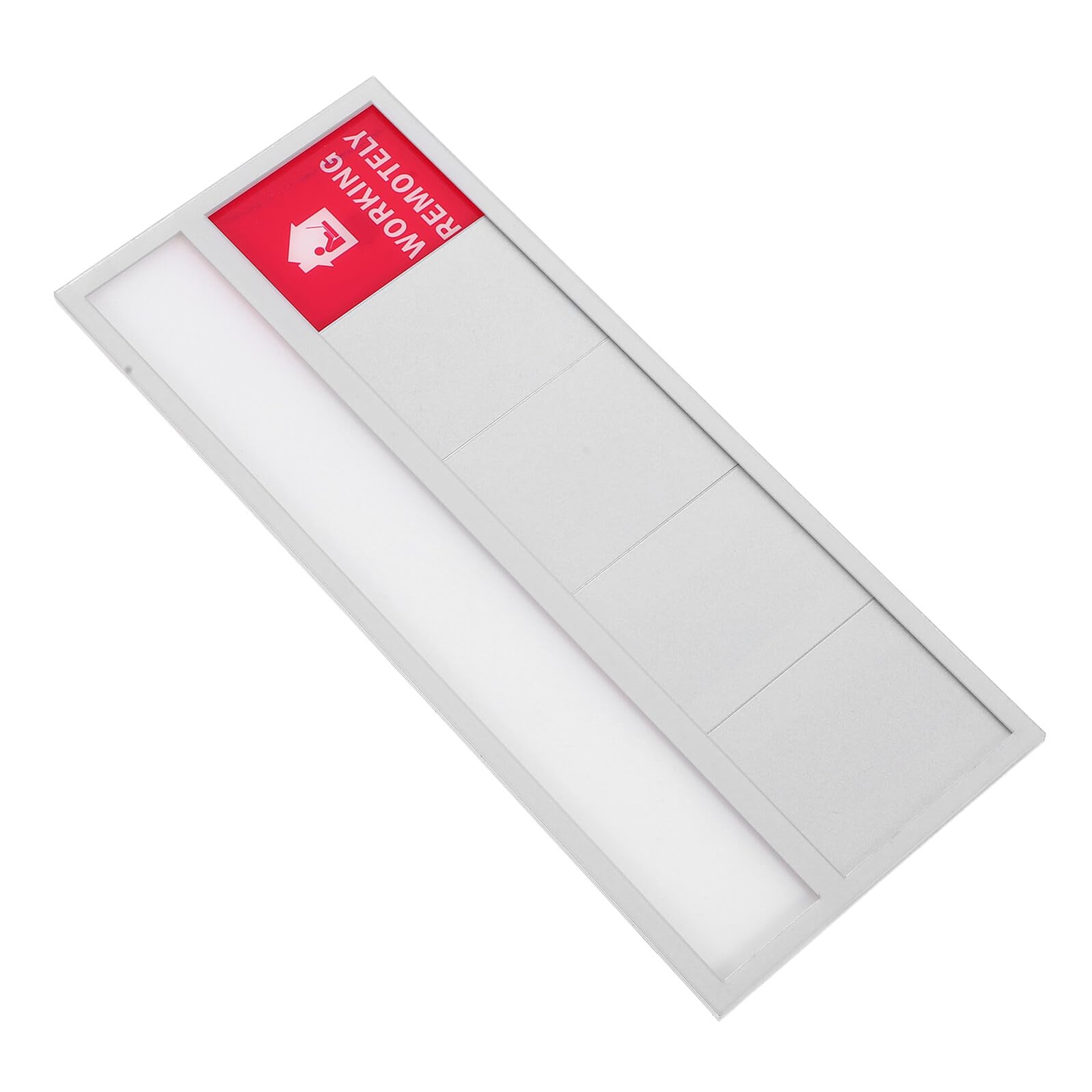 Privacy Slider Sign for Office Door Do Not Disturb Please Knock In Meeting Office Working Remotely Easy Mount Acrylic Door Indicator for Conference Rooms