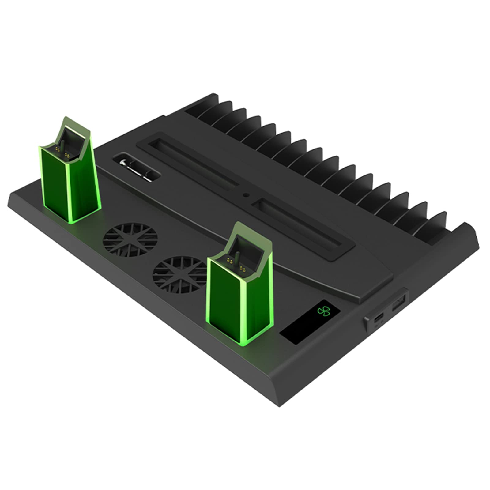 Ventola di raffreddamento Supporto verticale Base Controller Gamepad Console Stazione di ricarica Ventola di raffreddamento Supporto auricolare Docking Station di ricarica