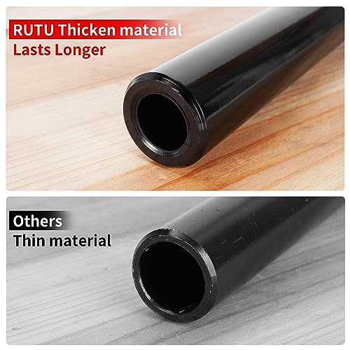 Image of Motorcycle Handlebars 7 /8 Inch,RUTU Universal Dirt Bike Handle Bar with Crossbar Pad Low-Rise Drag Bar for Motocross ATV Quad-Golden