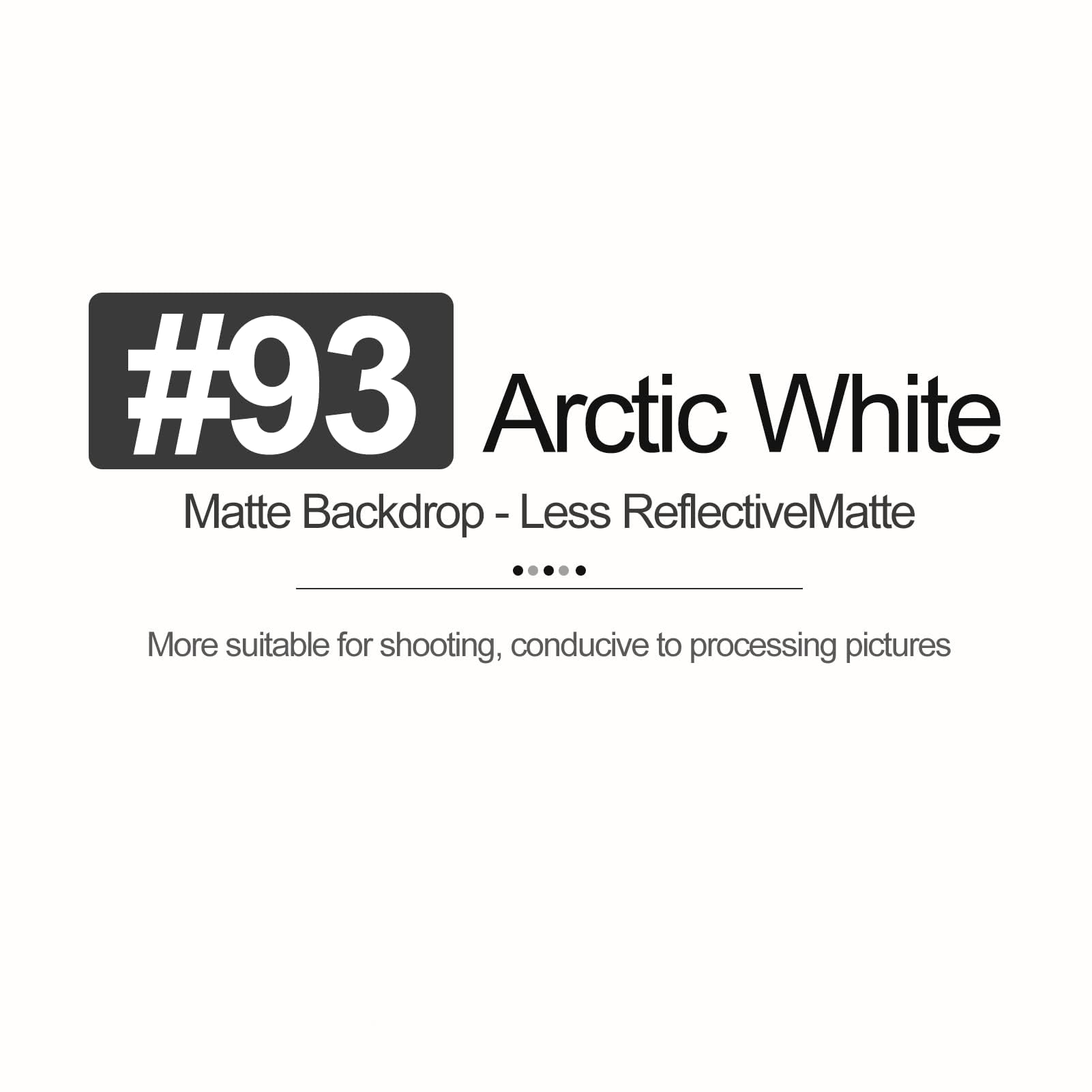 EMART Fondo Fotográfico Blanco, 1,3x4,9m Rollo de Papel Telón de Pared | Mate Sin Costuras para Sesión de Fotos, Fotografía de Producto, Retrato