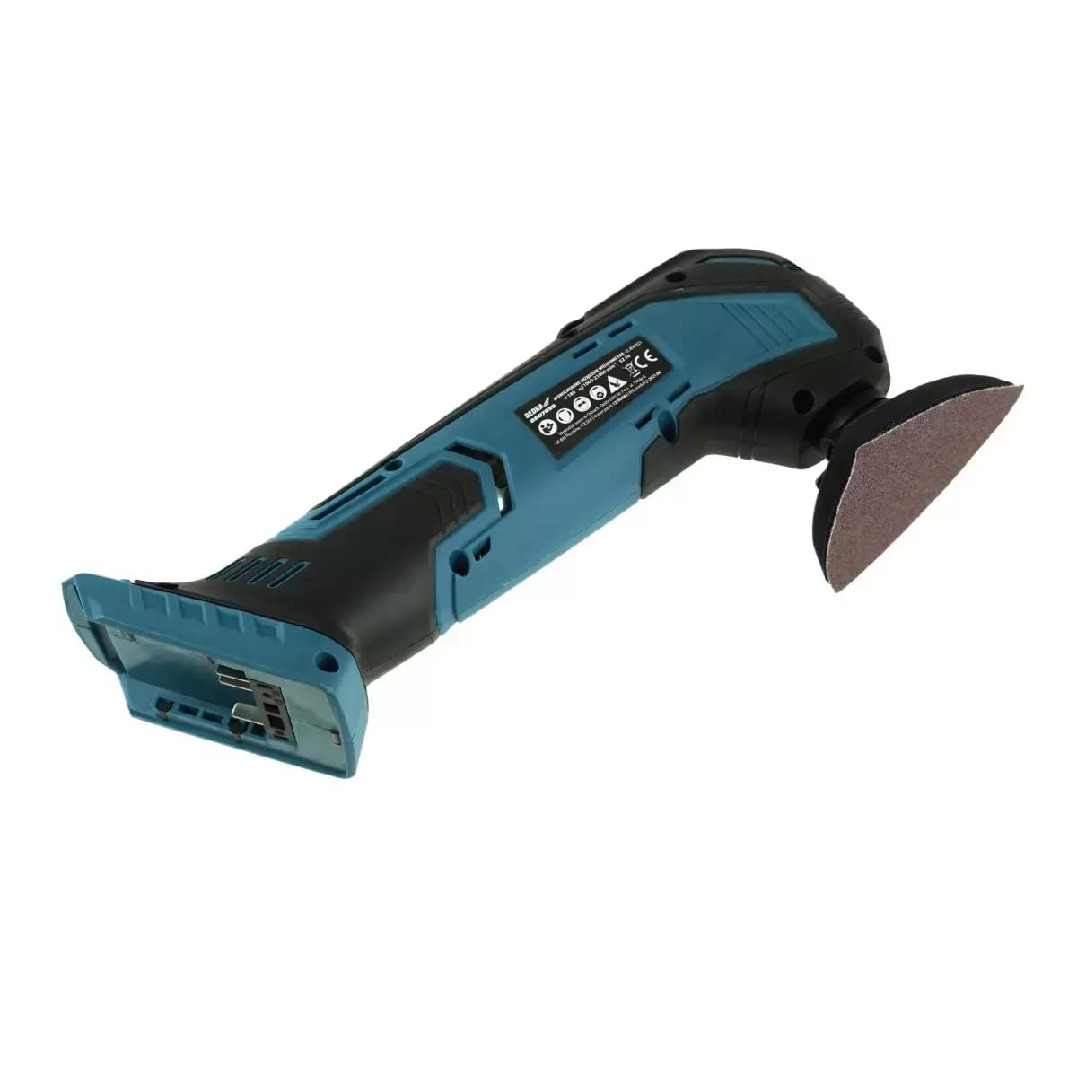Dedra SAS + ALL DED7059 - Herramienta multifunción con batería (18 V, sin batería ni cargador, 4 accesorios, herramienta multifunción para cortar, 11.000 a 21.000 min-1)