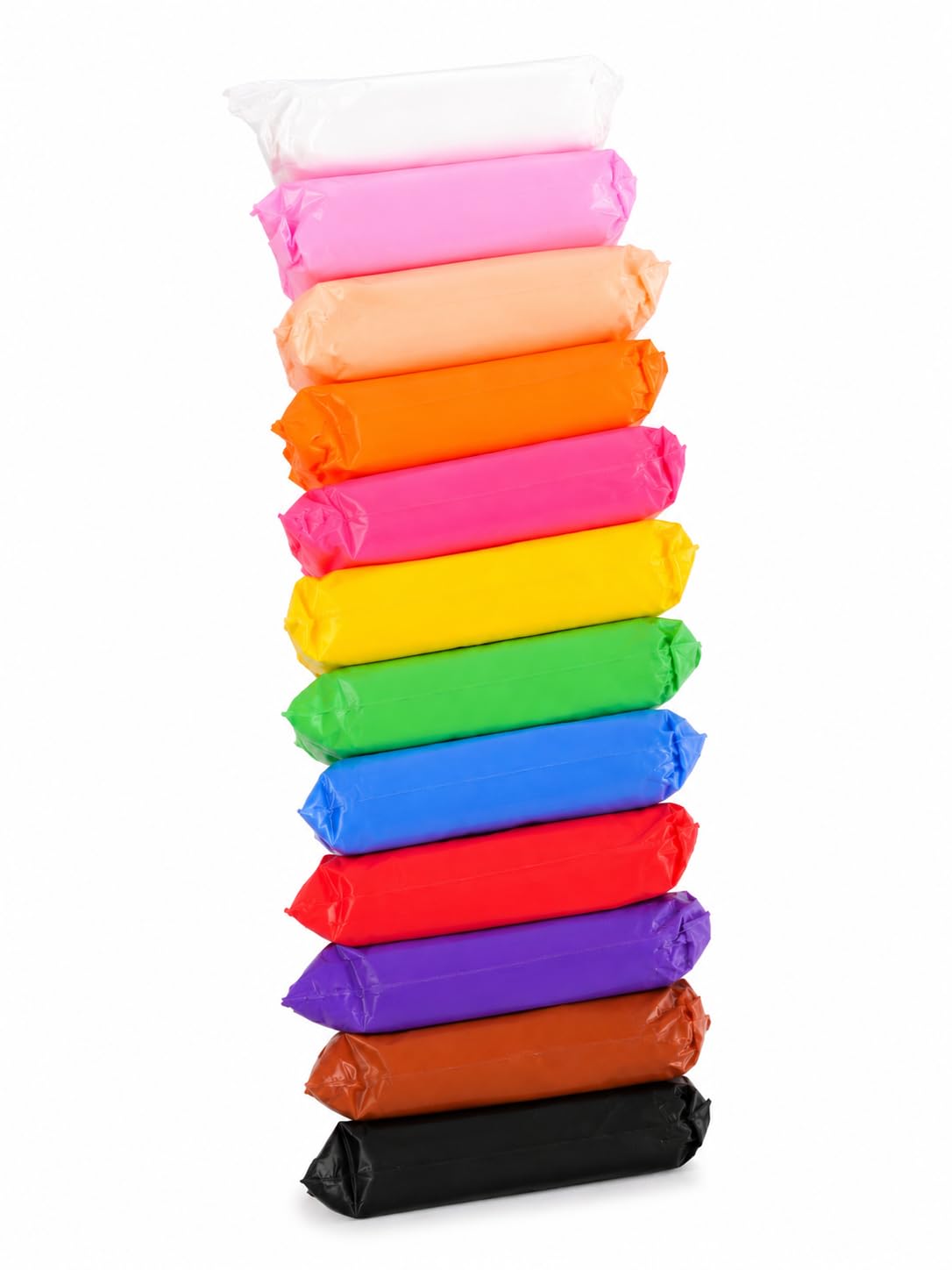 Air Dry Clay Set 12 Vibrant Colors with 2 Modeling Tools