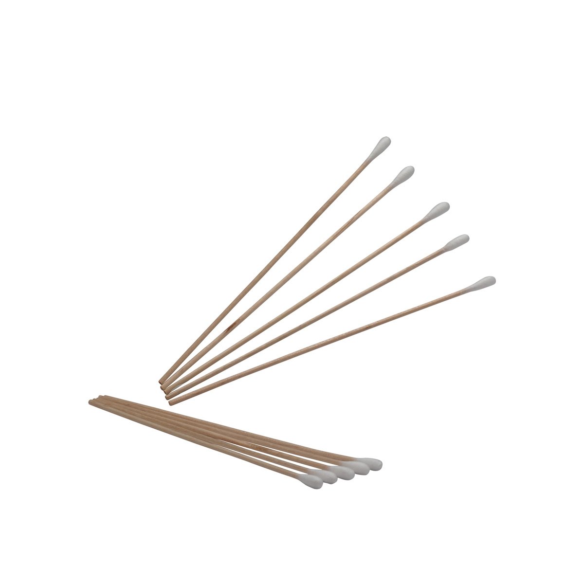 First Aid Only 25-450 Cotton Tipped Applicator with 6 Wooden Shaft (Bag of 100)