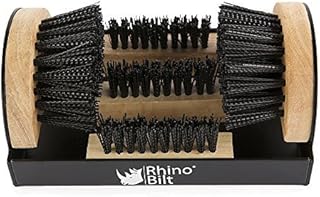 Boot Scraper, Outdoor Shoe Scrubber Cleaner, Heavy Duty Boot Brush, Extra Wide