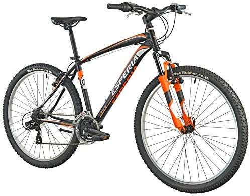 Esperia 108200U Portland, Bicicletta Uomo, Nero/Arancio, M : Amazon.it:  Sport e tempo libero