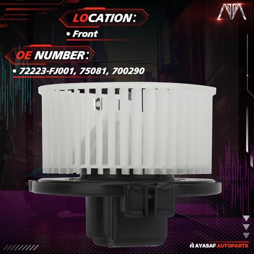 Image of 700290 HVAC Blower Motor Assembly w /Fan Cage fit for Subaru 2014-2018 Forester /16-18 Crosstrek /12-16 Impreza /13-16 XV /13-15 XV Crosstrek