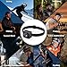 Head-Mounted Camera, LED headlamp, 1080P HD Action Camera, Wearable Video Recording, 64GB Internal Storage, Suitable for Nighttime Outdoor Activities Such as Electricians, Cycling, and Fishing
