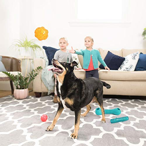 Bola de apertar ZippyPaws amarela grande