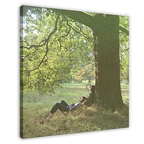 John Lennon – Couverture d’album en plastique – The Ultimate Collection – Poster sur toile pour décoration de chambre à coucher, paysage sportif, bureau, chambre, cadeau, style cadre (50 x 50 cm) - Les Beatles, Paul McCartney, John Lennon, RIngo Starr, George Harrison John Lennon – Couverture d'album en plastique – The Ultimate Collection – Poster sur toile pour décoration de chambre à coucher, paysage sportif, bureau, chambre, cadeau, style cadre (50 x 50 cm)