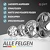 Glart 45FR Felgenreiniger 500 ml – säurefreier Reiniger mit Farbindikator – entfernt Bremsstaub, Flugrost, Schmutz – für Alu- & Stahlfelgen, Radkappen – Felgenspray Auto, Motorrad – Made in Germany #4