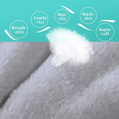 KOZI-PET-Summer-Super-Soft-Faux-Fur-Dog-Cat-Crate-Bed-Fluffy-Pet-Bed-All-Season-Machine-Wash-Dryer-Friendly-Anti-Skid-Pet-Beds-X-large