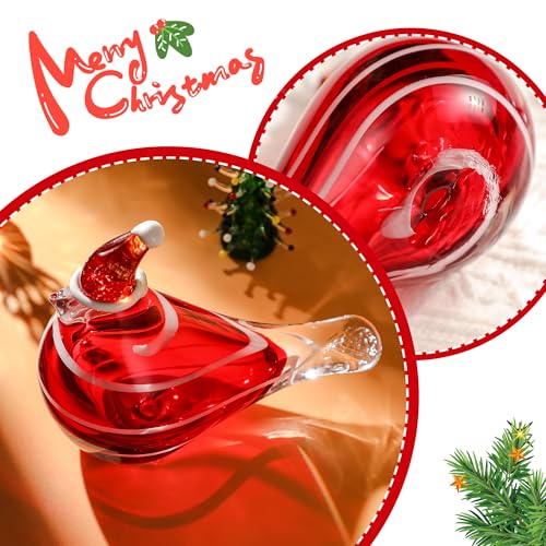 Qfkris Hand Blown Glass Cardinal Bird Figurine thumb #4