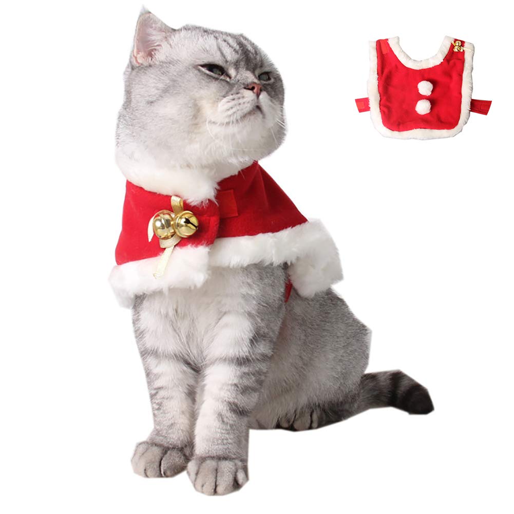 Hilai Chat Noel Du Costume Lindo Blason Cosplay Vetements Noel Windspiel Blason Armoiries Creatif Pour Animaux De Compagnie Pour Chiens Et Chats S Amazon Fr Animalerie
