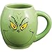 Vandor 52878 Grinch, Oval Ceramic Mug, Green, 18-Ounce