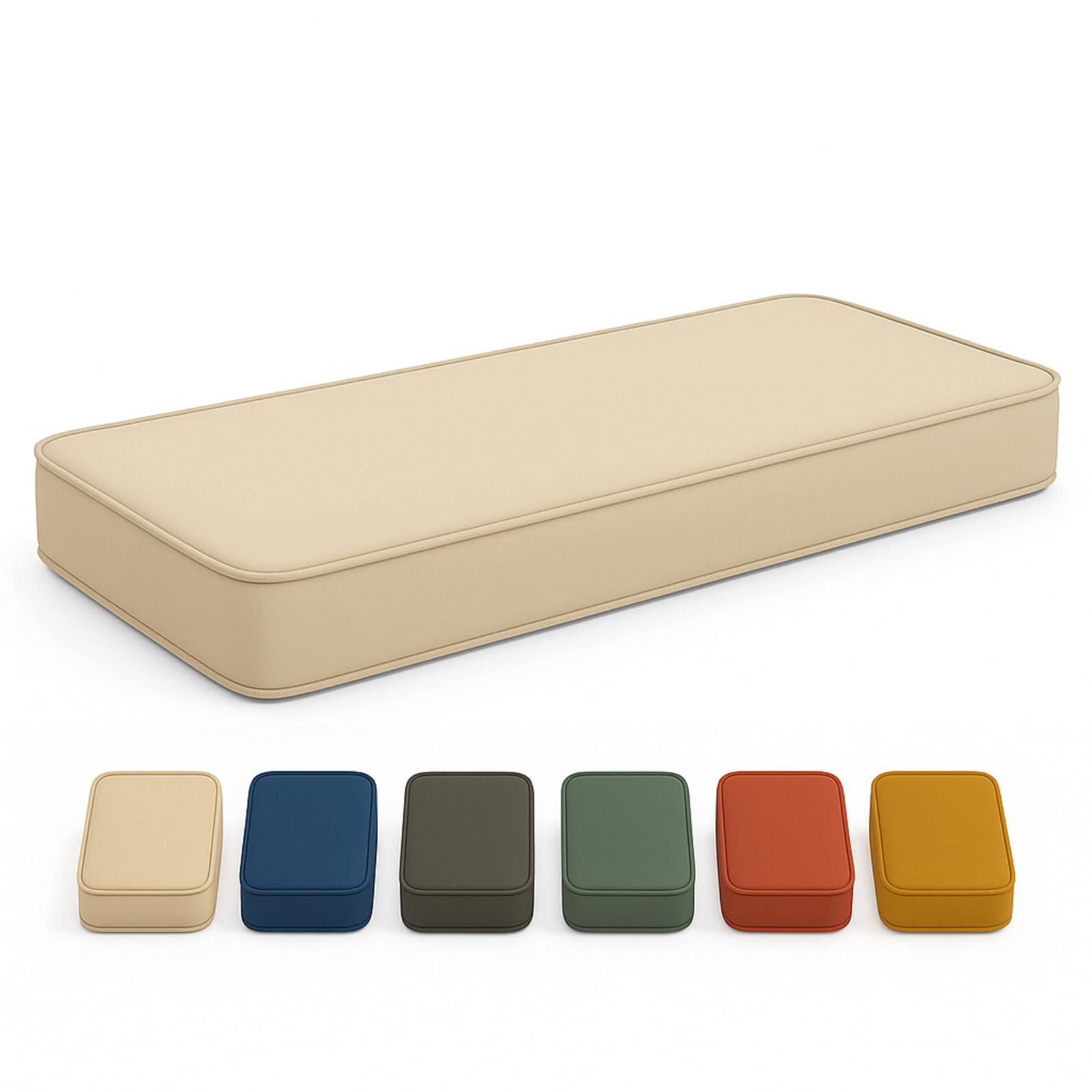 Avacygnation Outdoor Swing Cushion in Beige