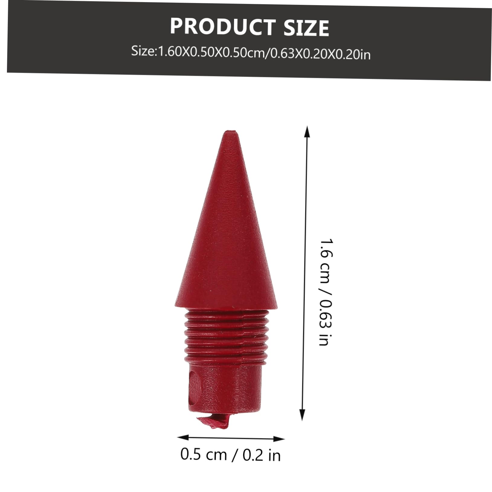 Gogogmee 36Pcs Inkless Pencil Replacement Nibs Infinite Pencil Tips for Smooth Writing and Drawing for Students and Artists Compatible