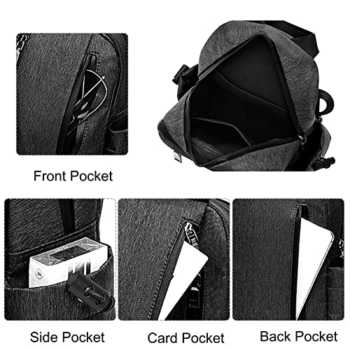 Sling bag antivol et imperméable pour protéger vos affaires