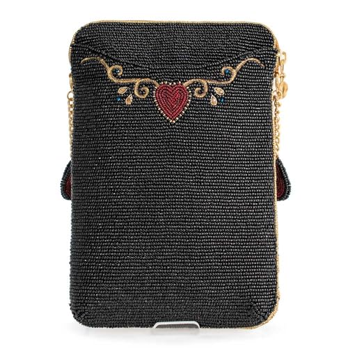 Mary Frances The Queen Beaded Mini Crossbody Bag Novelty Evening Clutch Purse, Multicolor2