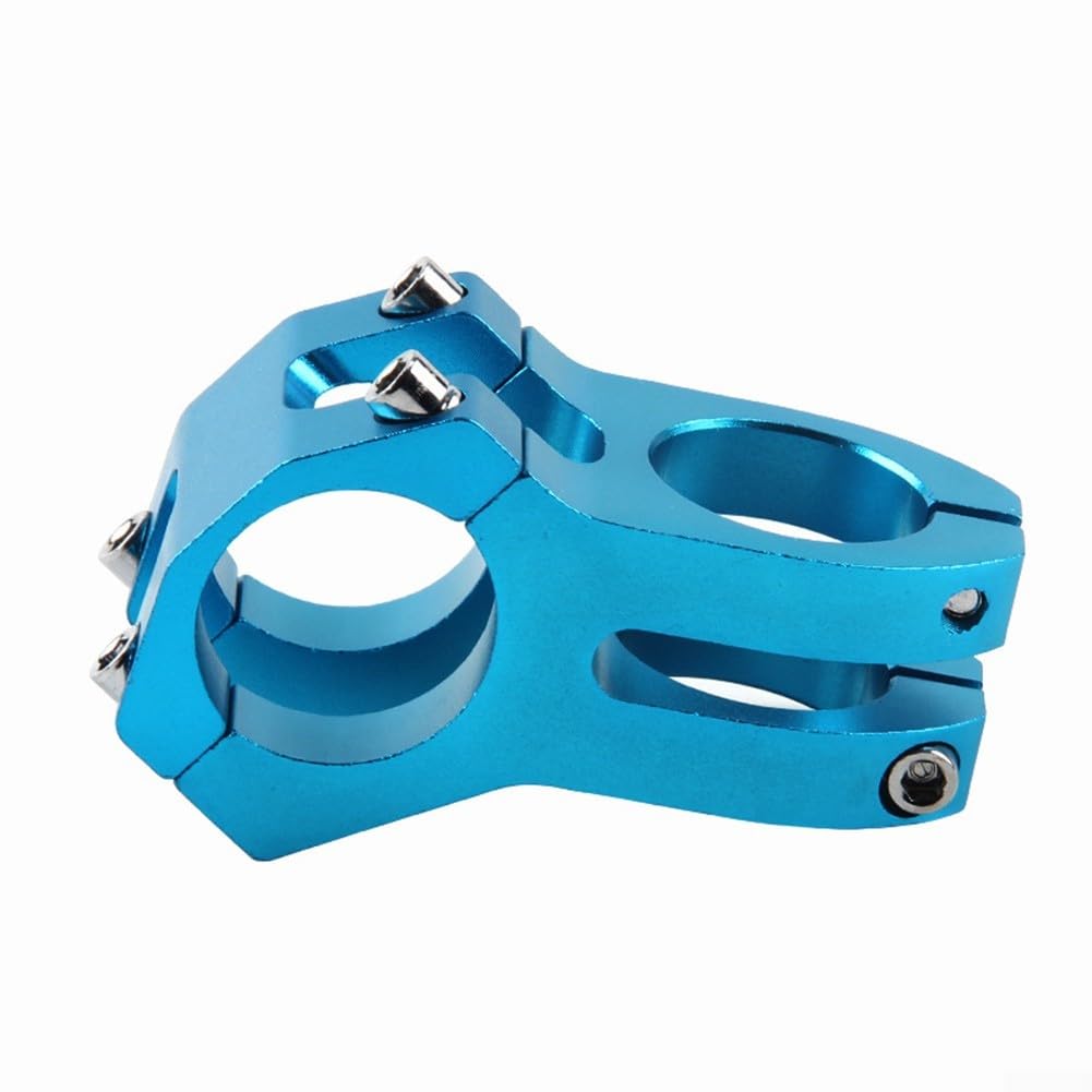 SPORTARC Attacco manubrio corto per bicicletta, aggiorna la tua corsa con attacco regolabile per bici , manubrio corto per bicicletta 31 8 mm (arancione)