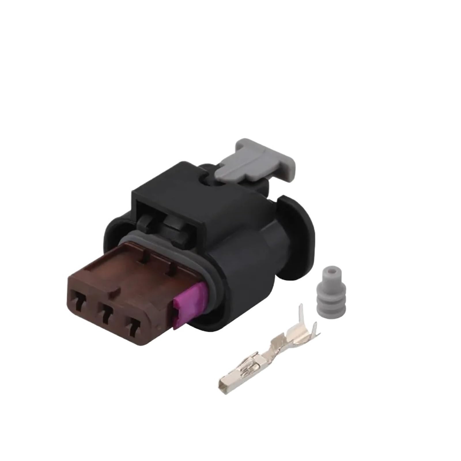 ImBros 1-20 Kit 1 Set 3P 805-121-522 805-121-523 Electrical Connector Car Electric Wire Socket Auto Waterproof Plug 4F0973703A (Color : 4F0973703A,