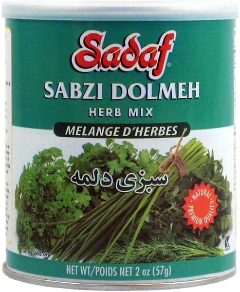 Sadaf Sabzi Dolmeh - Dried Herbs Mix Sabzi - Persian Spices for Cooking and F...