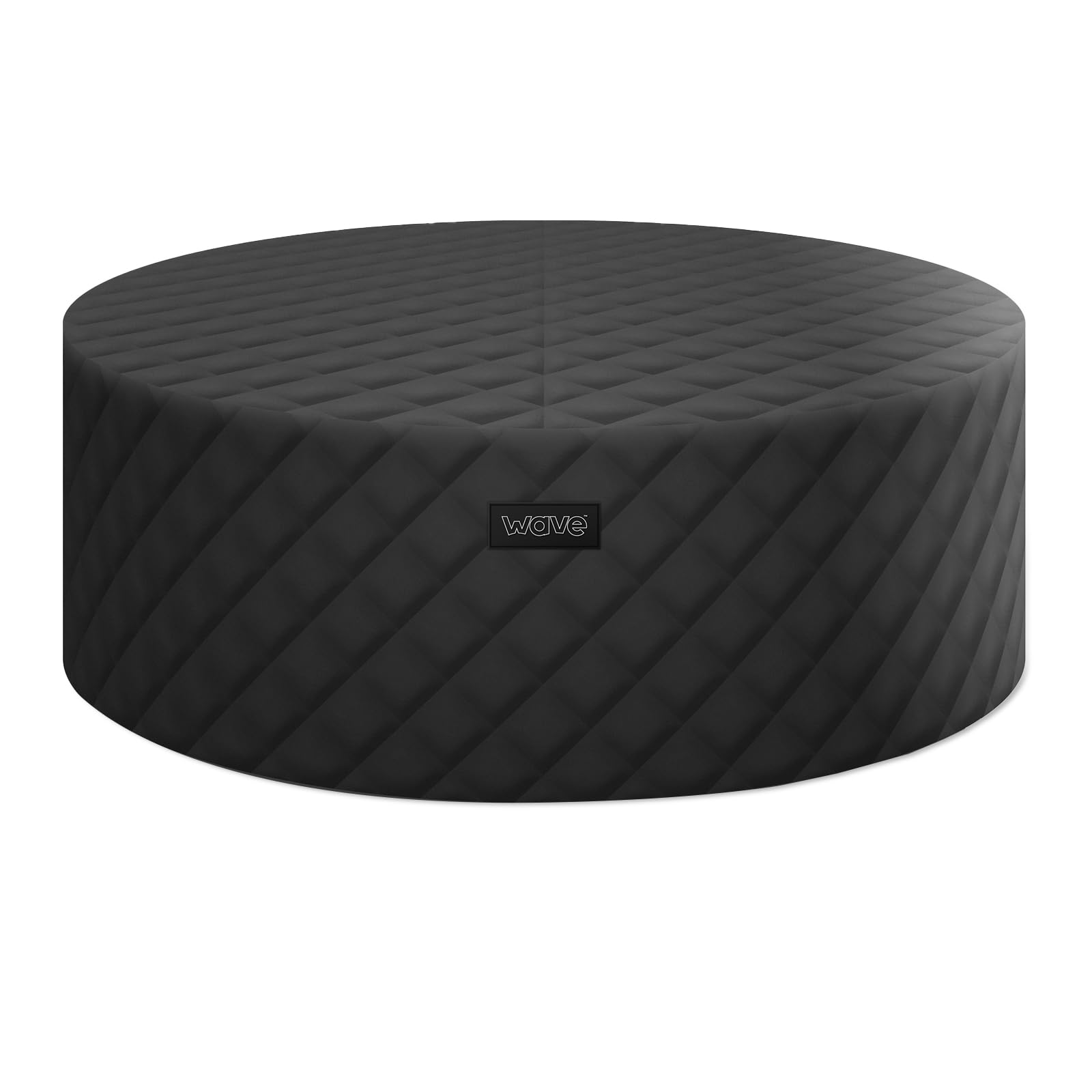 Wave Tahoe | Round Energy Save Thermal Hot Tub Cover | Insulated Spa Cover for Energy Efficiency & Superior Heat Retention | 4 Person