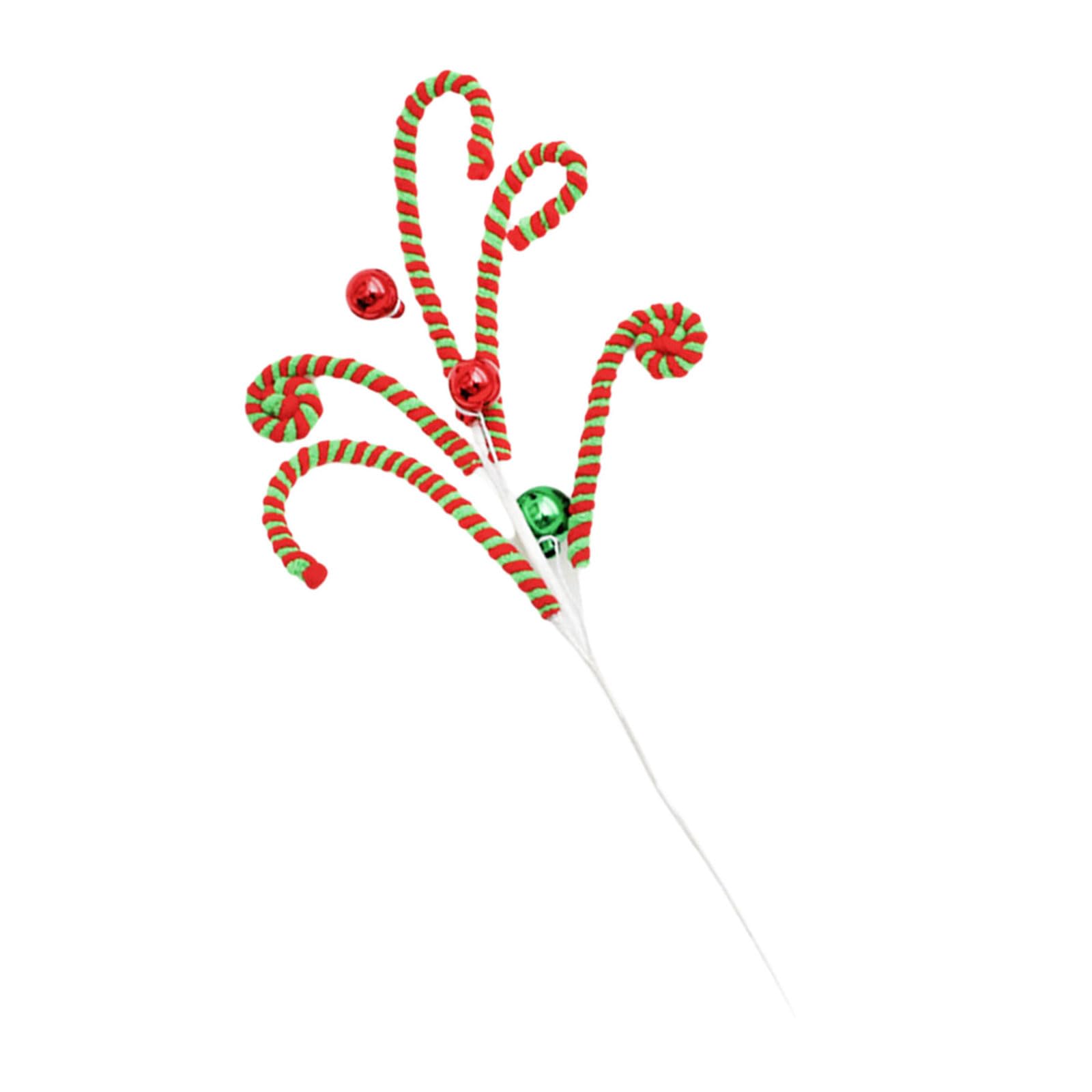 carotoe Christmas Tree Ornament Delicate Curly for Christmas Tree and Wreath Decoration Decoration Set