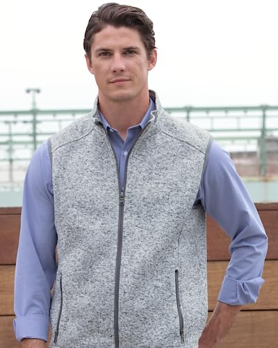 Men's Collegiate Premium Summit Sweater Fleece Vest3