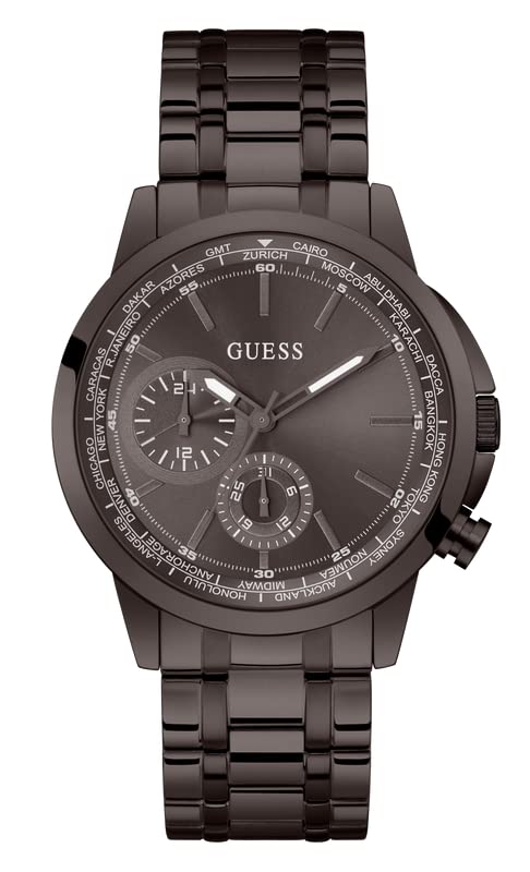 GUESSBrown-Tone Multifunction Watch