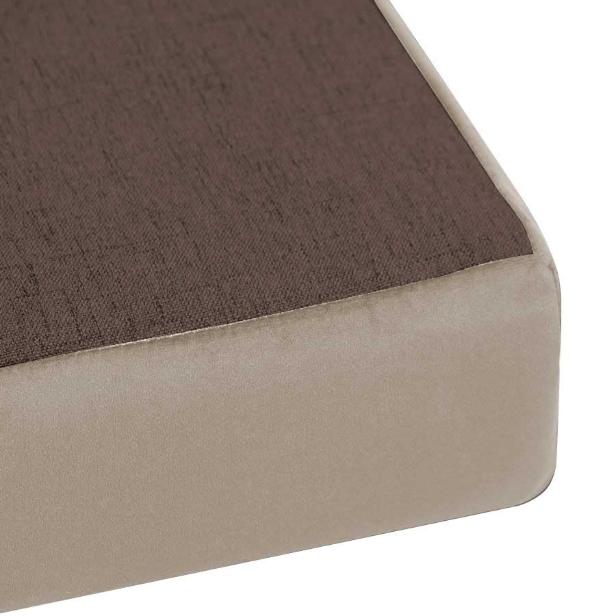 Baldiflex - Cuccioletti, Divanetto per Cane Nerone 115x70 cm, soluzione Innovativa, h 8+2 cm Memory
