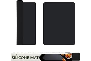 Silicone Mat for Kitchen Counter, Heat-Resistant NonSlip Table Mat for Air Fryer,...