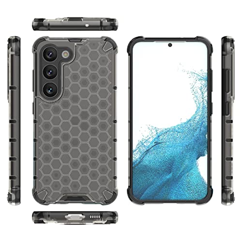 Image of Glasgow Back Case Cover Designed for [ Samsung Galaxy S23 5G ] (Stylish Look | Shock Proof) - Black