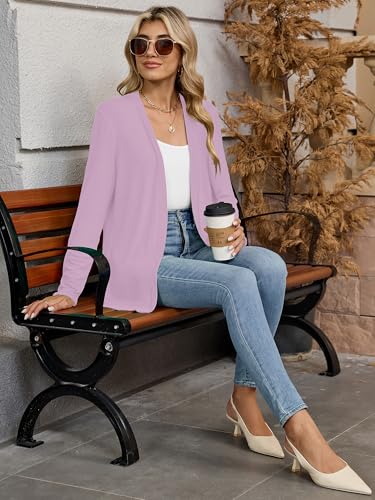 Image of Heymoments Cardigan for Women Long Sleeve Lightweight Sweaters