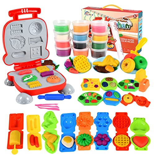 JONRRYIN Plastilina para Niños, 3 in 1 Herramientas Plastilina, 65 Piezas Moldes Plastilinas Accesorios Regalo Juegos Educativos Niños 3 4 5 6 Años (Pink1 JONRRYIN Plastilina para Niños, 3 in 1 Herramientas Plastilina, 65 Piezas Moldes Plastilinas Accesorios Regalo Juegos Educativos Niños 3 4 5 6 Años (Pink1