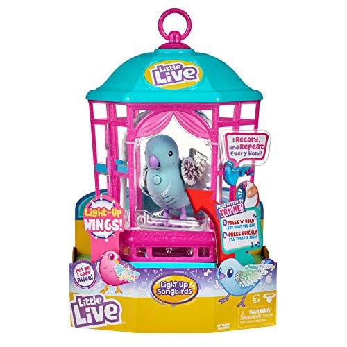 Little Live Pets S9 Bird Cage - Snow Gleam