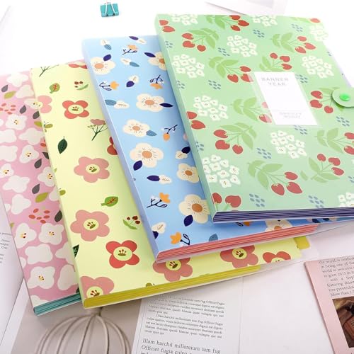 Image of Corslet Pack of 2 File Holder for Documents A4 Size, Expanding File Folder Document Organizer File & File Bag for Certificates and Documents, Office File Folder, Portfolio File Folder for Students