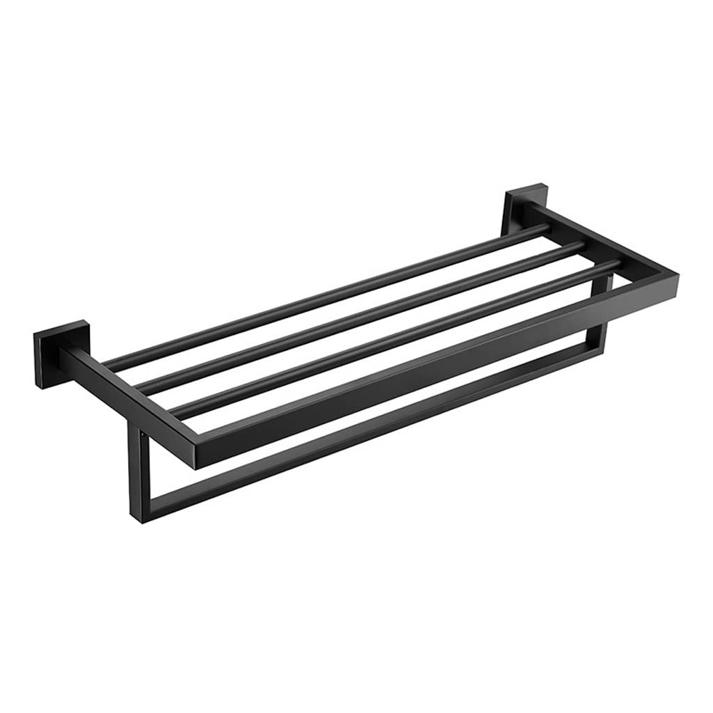 JvFbjLF Stainless steel bathroom shelf toilet wall hanging bath towel towel rack bathroom hanging